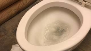 BEST way to clean a toilet using a pumice scouring stick [upl. by Newol519]