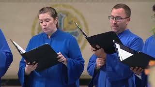 Ave Verum Corpus Mawby  Choir of the Basilica of the National Shrine [upl. by Enihpets]