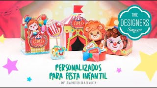 5 Passos para Criar Personalizados de Festa Infantil [upl. by Suinuj]