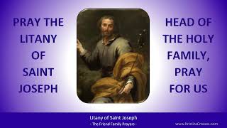 Pray the Litany of Saint Joseph [upl. by Sokin]