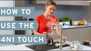 Near boiling water tap How to use the InSinkErator 4N1 Touch [upl. by Ase]