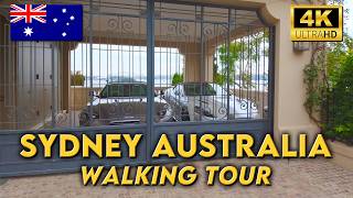 WALKING AROUND POINT PIPER SYDNEY  MOST EXPENSIVE STREET in Australia  4K UHD Video Walk [upl. by Lyckman]