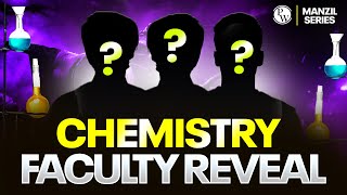 MANZIL 2025 CHEMISTRY Faculty Reveal🔥  TRIO of CHEMISTRY △ [upl. by Haisej]