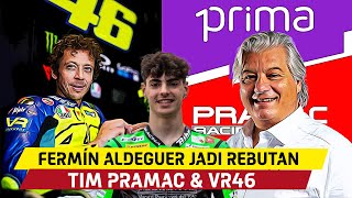 DUH❗ FERMIN ALDEGUER JADI REBUTAN PRAMAC🟣dan VR46🟡 [upl. by Artinahs119]