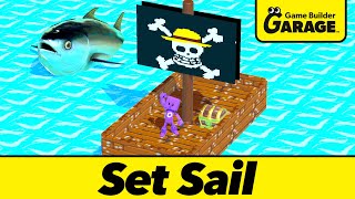 How to Make a Boat so You Can Hunt Treasure  Game Builder Garage Tutorial [upl. by Babara119]