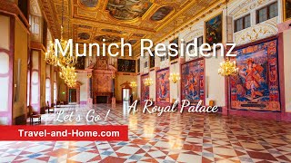 Munich Residenz  Explore the Royal Palace in the city of Munich Germany [upl. by Gee551]