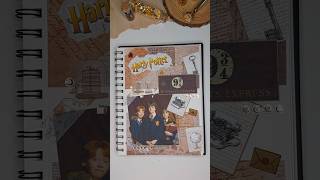 Harry Potter⚡️ ASMR Journaling shorts asmr journaling harrypotter harrypotterart scrapbook [upl. by Odnanref378]