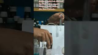 xanthoproteic test reaction of protein with nitric acid shorts viral  subscribe chemistry fun [upl. by Madeleine623]