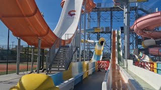 Club Calimera Serra Palace pools water slides and more Part 1 [upl. by Limaj745]