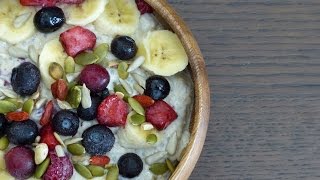 Over night Oatmeal recipe オーバーナイトオートミール 朝ご飯 Breakfast recipe [upl. by Tirza]