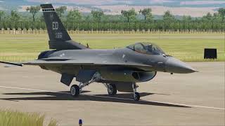 DCS WORLD F16 DEMO FLIGHT TRAINING AT OLKA [upl. by Obrien]