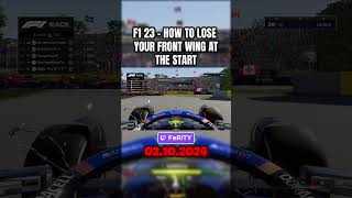 CHAOTISCHER RENNSTART IM LIGARENNEN  F1 23 Shorts  f123game leagueracing f1shorts [upl. by Ileek]