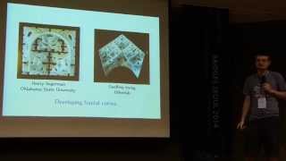 Bridges 2014 JMA talk Developing fractal curves [upl. by Aettam]