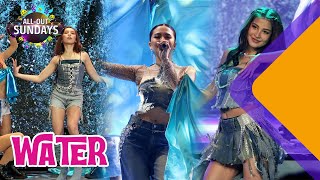 HOT Julie Anne San Jose Kyline Alcantara amp Lexi Gonzales take on Tyla’s ‘Water’  AllOut Sundays [upl. by Richmond]