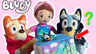 🎃 New Ms Rachel Whats in the Box With Bluey Halloween Plush Pretend Play 👻 Bluey Muddy Mess Fun [upl. by Aieka]