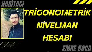 Trigonometrik nivelman hesabı [upl. by Oigroig]