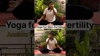 yoga for men fertility shorts fertility ​⁠YogawithRoshni [upl. by Leland858]