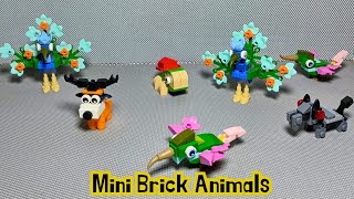 Collections Mini Brick Animals [upl. by Salvucci]