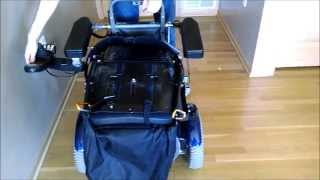 How to prep Permobil C500 Wheelchair for Airline Flight [upl. by Esimorp638]