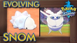 Pokémon Sword amp Shield  How to Evolve Snom into Frosmoth [upl. by Yleak]