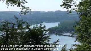 Wandern  Ruhrgebiet  Baldeneysteig bzw Rund um den Baldeneysee und Heisingen [upl. by Idyh]