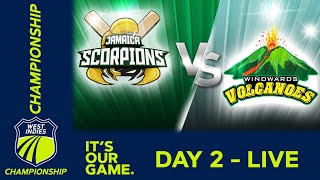 🔴 LIVE Jamaica v Windward Islands  Day 2  West Indies Championship 2024  Thursday 8th February [upl. by Hitt]