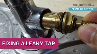 How to fix a leaking kitchen tap [upl. by Clemmie]