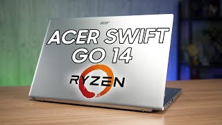 Successor to the Acer Swift 3 series Acer Swift Go 14 AMD review [upl. by Arella453]