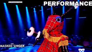 Bagpipes Sings quotTeenage Dirtbagquot by Wheatus  The Masked Singer UK  Season 3 [upl. by Burkhart]