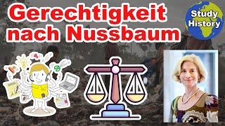 Fähigkeitenansatz und Gerechtigkeit I Martha Nussbaum und ihr Fähigkeitenansatz einfach erklärt [upl. by Pippo74]