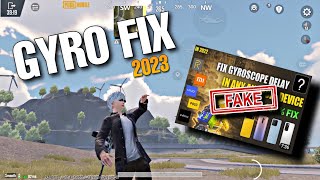 How to fix delay gyroscope in pubg mobile and bgmi  2023 [upl. by Ramal]