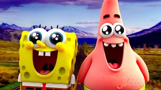 SpongeBob amp Patricks biggest sugar rush ever  The SpongeBob Movie Sponge Out of Water  CLIP [upl. by Ayanahs779]