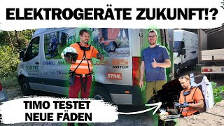 Fadentest amp Elektro vs Benzin Was taugt im ProfiEinsatz 💥🔌🛠️ [upl. by Etnor509]