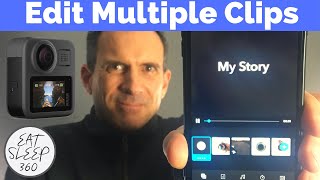 GoPro Max Stories Editing App Tutorial [upl. by Reisch]