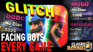 STILL WORKING IN JULY 2021 Clash Royale New Glitch Facing Bots Every Game [upl. by Ileek]