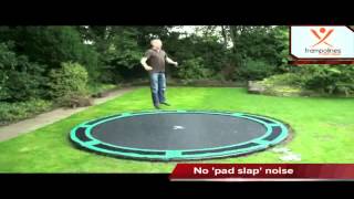 Trampolines Down Under VENTED safety pad [upl. by Nitin]