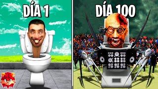 SOBREVIVÍ 100 DÍAS como ZOMBIE SKIBIDI TOILET en GTA 5  Skibidi Toilet mod [upl. by Anitsirt]