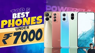 Top 5 Best Smartphone Under 7000 in September 2023  Best EntryLevel Phone Under 7000 in INDIA 2023 [upl. by Deaner]