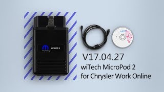 How to Install wiTECH Micropod 2 wiTECH Chrysler V17 04 27 Software [upl. by Yanffit916]