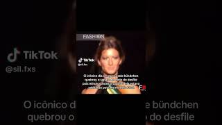 Gisele sendo sabotada novamente giselebundchen desfile catwalk supermodelo [upl. by Paloma530]