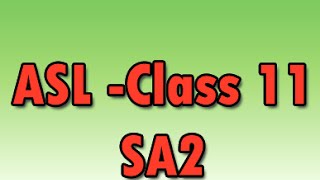 CBSE ASL Listening Class XI SA 2 Code XIL01 Audio scripts and Answer key Audio 1 [upl. by Denni]