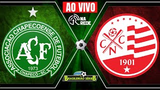 CHAPECOENSE X NÁUTICO AO VIVO  SÉRIE B 2022  37ª RODADA [upl. by Obrien]