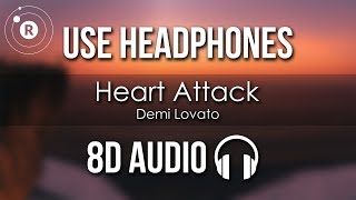 Demi Lovato  Heart Attack 8D AUDIO [upl. by Auburn]