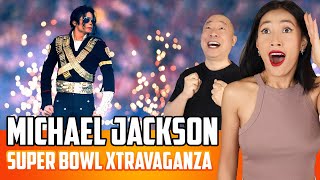 Michael Jackson  Super Bowl Halftime Show Reaction [upl. by Fe233]