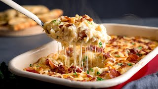 The Cheesiest Four Cheese Mac n Cheese Ever [upl. by Alioz]