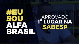 Aprovados Alfa Brasil  Jorge [upl. by Lindgren]