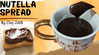 Chocolate Spread  Nutella Spread  Easy amp Homemade Chocolate Spread [upl. by Poppo]