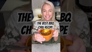 THE BEST BBQ CHILI RECIPE 🍲 chili chilirecipe souprecipe soupseason [upl. by Radnaskela102]