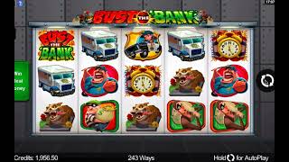 💰 Bust da Bank Slot by Microgaming – Big Wins amp HighStakes Fun 🚨🔓 CasinoSlotsMoney [upl. by Atiek]