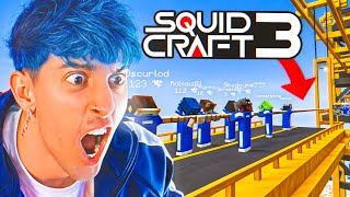 DÍA 4 de Squid Craft Games 3 en Minecraft [upl. by Rickart]